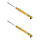 Shock absorber set rear axle gas pressure spring-loaded BILSTEIN B6 for BMW 5