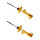 Shock absorber set front left right strut BILSTEIN for e.g. FIAT PANDA