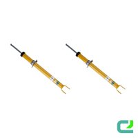 Front shock absorber set gas pressure spring-loaded...