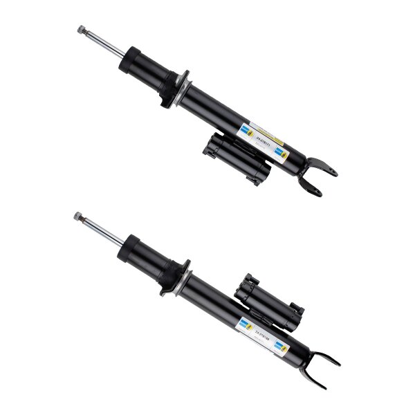 Shock absorber set front left right spring-mounted BILSTEIN for e.g. MB C-CLASS