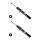 Shock absorber set front axle spring-loaded BILSTEIN B4 for VOLVO XC90 II