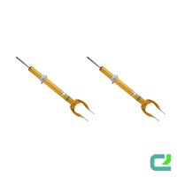 Front shock absorber set gas pressure spring-loaded...