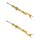 Shock absorber set front left right spring-mounted BILSTEIN for e.g. MB C-CLASS