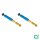 Rear shock absorber set Gas pressure damper BILSTEIN B6 High-performance damper
