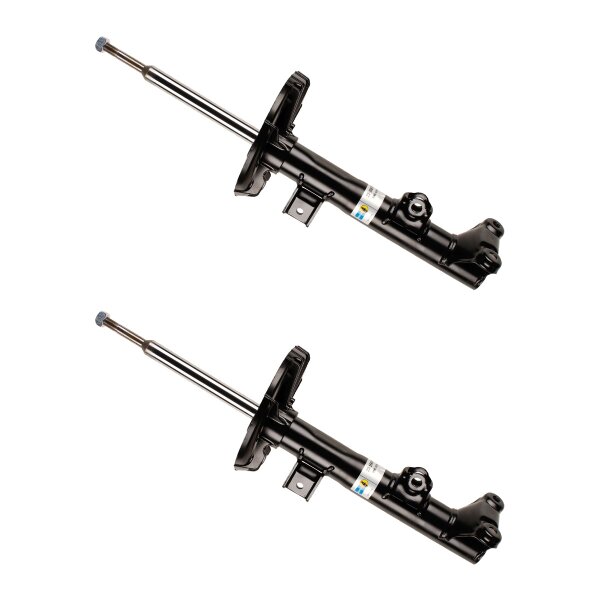 Shock absorber set front axle gas pressure strut BILSTEIN B4 for e.g. MB C-CLASS
