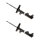 Shock absorber set front axle gas pressure strut BILSTEIN B4 for e.g. MB C-CLASS