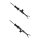 Shock absorber set front left right spring-mounted BILSTEIN for BMW 5 Series