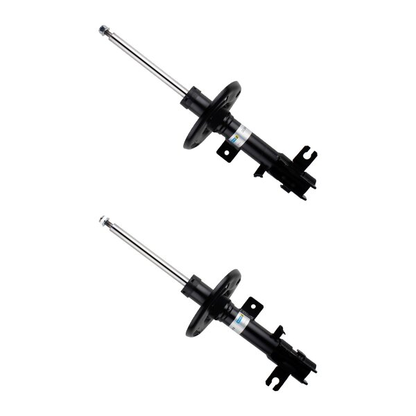 Shock absorber set front axle left right gas strut BILSTEIN for MAZDA 2