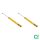 Shock absorber set rear gas pressure damper BILSTEIN B6 for BMW 1 Series