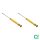 Shock absorber set rear gas pressure damper BILSTEIN B6 for e.g. VW Touareg