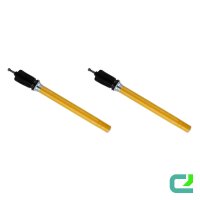 Shock absorber set front gas pressure strut insert...