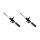 Shock absorber set front gas pressure strut BILSTEIN B4 series replacement