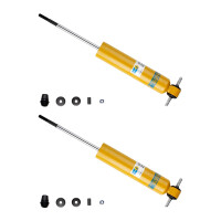 Shock absorber set front axle gas pressure non-suspension...