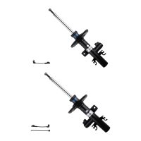 Shock absorber set front left right strut BILSTEIN for...