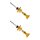 Shock absorber set front axle gas pressure strut BILSTEIN B6 for e.g. MB E-CLASS