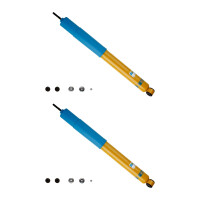 Shock absorber set rear axle gas pressure non-suspension...