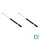 Shock absorber set rear gas pressure damper BILSTEIN B4  for KIA Stonic