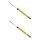 Stoßdämpfer-Set Hinterachse Gasdruck nicht tragend BILSTEIN B6 für u.a. MB CLA