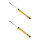 Shock absorber set rear axle non-supporting BILSTEIN B6 for e.g. SEAT IBIZA V