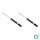 Shock absorber set rear gas strut BILSTEIN B4 series replacement for KIA Niro