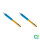 Shock absorber set rear gas pressure shock absorber set non-suspension BILSTEIN B6 4600