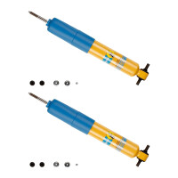 Shock absorber set front axle gas pressure non-suspension...