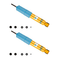 Shock absorber set front axle gas pressure non-suspension...