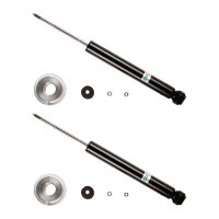 Shock absorber set rear axle gas pressure spring-loaded...