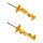 Shock absorber set front axle left right gas strut BILSTEIN for BMW