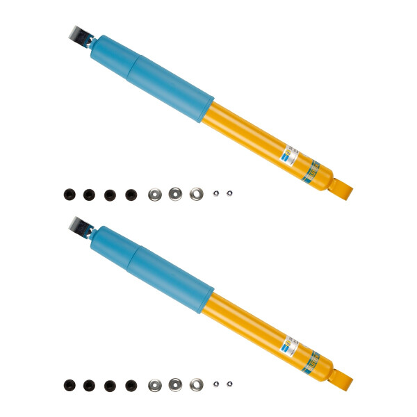 Shock absorber set rear non-supporting BILSTEIN B6 4600 for NISSAN PATROL GR IV