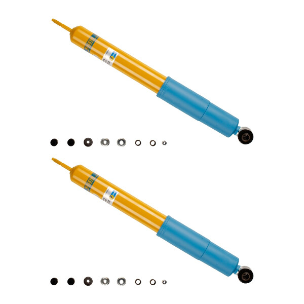 Shock absorber set front non-supporting BILSTEIN B6 4600 for TOYOTA LAND CRUISER