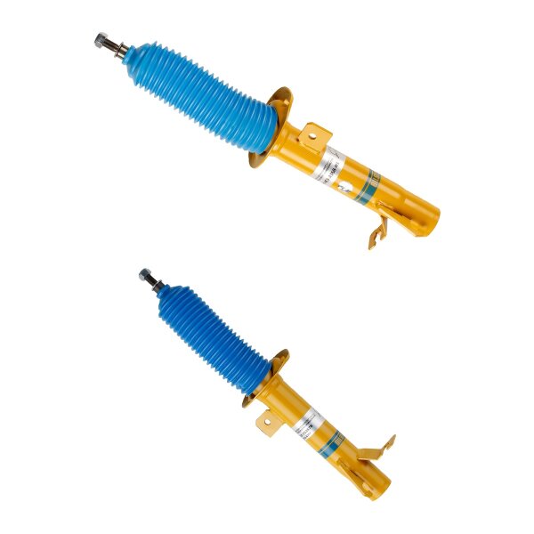 Shock Absorber set front axle gas pressure BILSTEIN for e.g. FORD FIESTA
