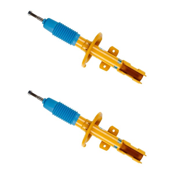 Shock absorber set front axle strut BILSTEIN B6 for e.g. VOLVO S60 I