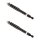 Shock absorber set rear axle gas non-supporting BILSTEIN B4 for e.g. MB S-CLASS