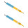 Shock absorber set rear axle gas non-supporting BILSTEIN B8 Plus for e.g. BMW 3