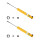 Shock absorber set rear axle load-bearing BILSTEIN B6 for e.g. VW POLO Coupe