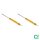 Shock absorber set rear gas pressure damper BILSTEIN B6 for e.g. ALFA ROMEO 75