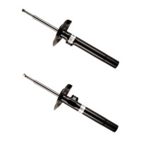 Shock absorber set front axle left right gas strut...