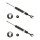 Shock absorber set front supporting BILSTEIN B4 for e.g. AUDI A4 B7 Avant