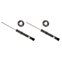 Shock absorber set rear gas pressure spring mounted...