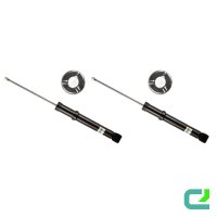 Shock absorber set rear gas pressure spring mounted...