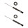 Shock absorber set rear axle spring-loaded BILSTEIN B4 for BMW 3 and others
