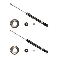 Shock absorber set rear axle gas pressure spring-loaded...