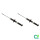 Rear shock absorber set, gas pressure, spring-loaded BILSTEIN B4 for VOLVO S40 I
