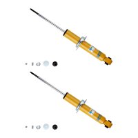 Shock absorber set rear axle gas pressure spring-loaded...