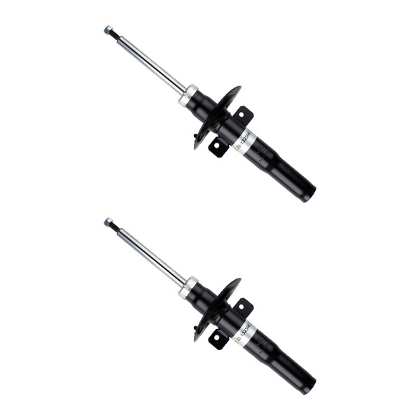 Shock absorber set front axle gas strut BILSTEIN B4 for e.g. RENAULT MEGANE II