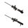 Shock absorber set front left right strut BILSTEIN for e.g. FORD FIESTA