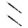 Shock absorber set rear axle gas non-supporting BILSTEIN B4 for e.g. SAAB 900 II