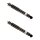 Shock absorber set front axle non-supporting BILSTEIN B4 for MB M-CLASS