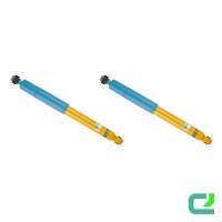 Shock absorber set rear gas pressure damper BILSTEIN B6...